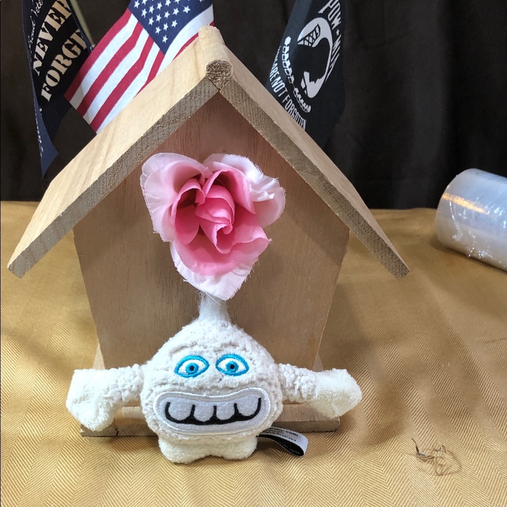 Bird House 7 1/2” long and 5 1/2” wide